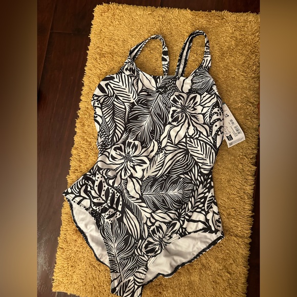 ARENA Allover Pro Back Plus One Piece swimsuit NWT - Picture 3 of 6